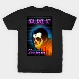 Double-sided Skullface Boy T-shirt by Chad Lutzke T-Shirt